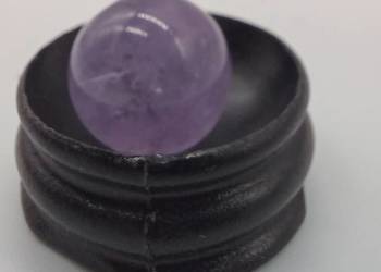 Kolekcja naturalny ametyst fiolet kulka a#75 kula 14mm