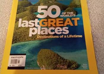 50 of the world last great places. National geographic. Po angielsku!