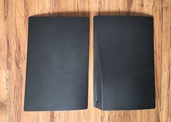 nowe czarne wymienne (zamienniki) panele boczne do konsoli PS5 brak metki