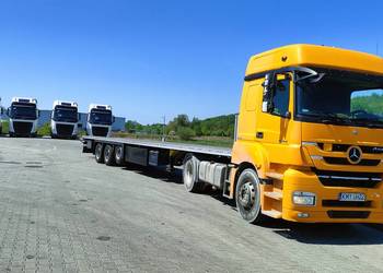 Transport usługi transportowe spedycja wywrotka hds plandeka dżwig