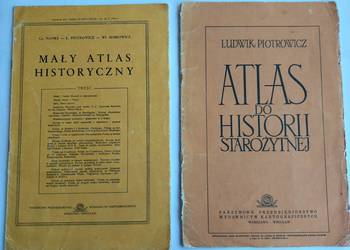 Mały Atlas Historyczny - Cz.Nanke, Atlas do historii starożytnej-Piotrowicz