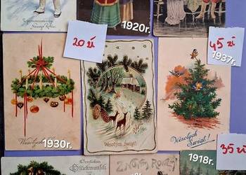 Stare kartki świąteczne