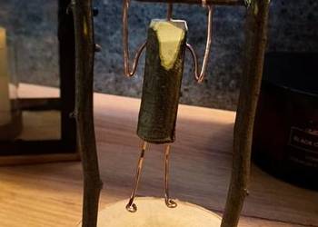 Figurka z drewna.  Handmade