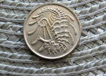 Singapur 10 Cent 1971r - Ładna