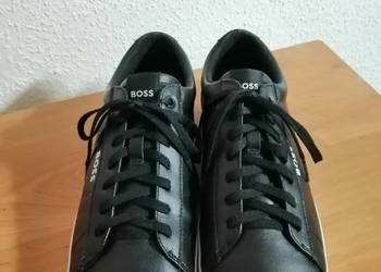 Hugo Boss 50486653 czarne sneakersy skórzane rozmiar 43
