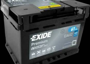Akumulator 61AH 600A EXIDE PREMIUM