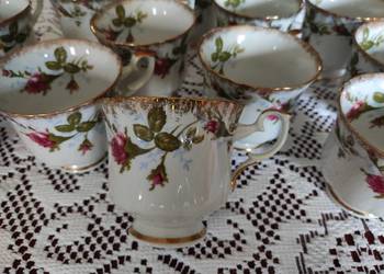 filiżanka Złocona złota Róża Iwona Chodzież  prosta