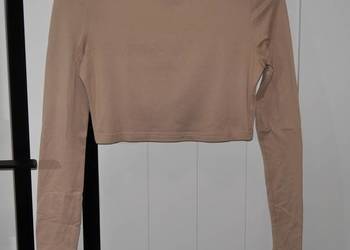 Shein fajna beżowa bluzeczka 34 XS