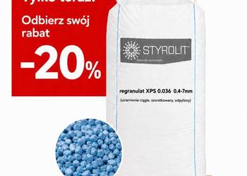 granulat styropianowy premium XPS