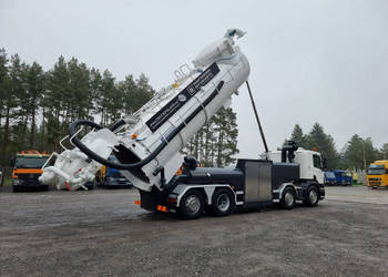 Scania Ładowarka próżniowa ssąco-nadmuchowa Naaktgeboren Vacum Koparka ssą…