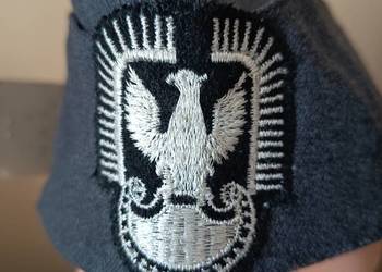 Furażerka,orzeł wyszywany nicią -