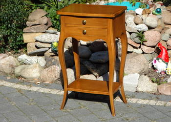 Elegancka i stylowa drewniana szafka nocna konsolka Selva Made in Italy ret