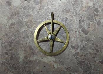 708 Bloczkek rolka 27mm starego zegara linkowy żyłkowy wiedeńczyk