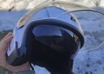 Kask motocyklowy jak nowy .