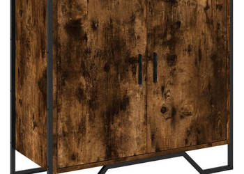 Szafka przydymiony dąb 78x355x745 cm WM-848541