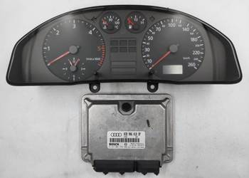 Sterownik Silnika Audi A4 B5 Lift 1.9 TDI AFF 038906018BF 0281001765 ZESTAW