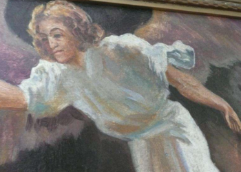 Obraz olejny Anny Czartoryskiej z 1949r.