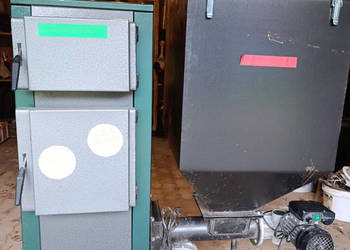 Piec na ekogroszek z podajnikiem 10 kw
