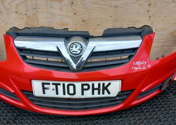 OPEL CORSA D ZDERZAK PRZÓD  HALOGEN Z547