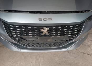 Chromowe znaczki w grila Peugeot 208 II 2019-
