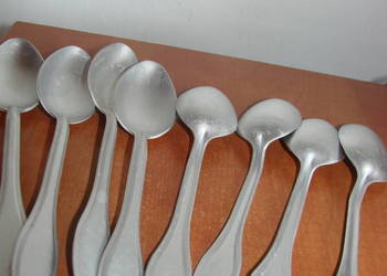 aluminiowa łyżka PRL