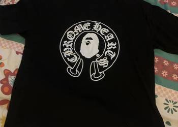Koszulka Bape x Chrome Hearts
