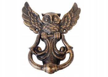 Żeliwna kołatka rustykalna SOWA retro żeliwo Żeliwna kołatka rustykalna SOWA retro żeliwo