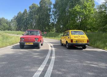 Zestaw 2x Fiat 126 Happyend unikat dla kolekcjonera