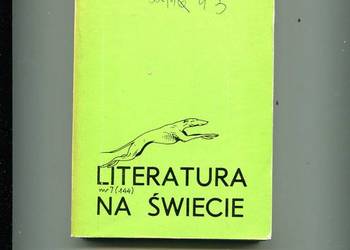 Literatura na świecie 1983 nr7 (144)