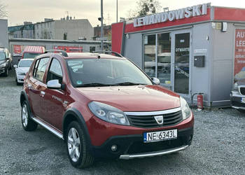 Dacia Sandero Stepway 1.6 Benzyna Zarejestrowany Ubezpieczony I (2008-2012)