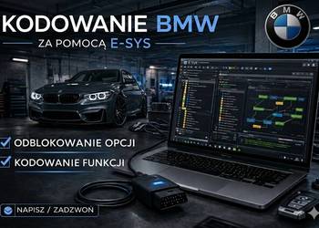 Kodowanie BMW seria F seria G Retrofit Łopatki