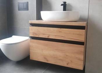 Szafka pod umywalkę 80 cm - BLUM