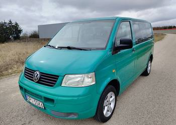 vw t5 2007r,1,9 tdi 102 KM caravelle 9 osób klima