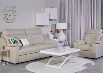 *Sofa+fotel PAPAVERO to luksus solidne wykonanie=komfort użytkowania