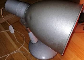 Kolekcjonerska lampa biurowa z PRL-u