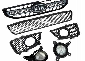 Grill atrapa kratka w zderzak przód halogen Kia Sportage II 2 Lift 08-10r