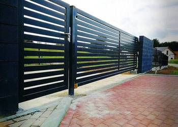 Bramy wjazdowe balustrady automatyka do bram furtki przesła