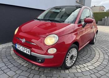 Fiat 500 1.2 benzyna /klimatyzacja /panoramiczny dach