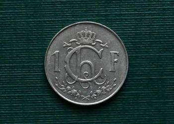 LUKSEMBURG - 1 frank, 1957r