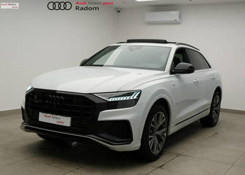 Audi Q8 50TDI Quattro Tiptronic Sline B&O MatrixHD Panorama Oś skrętna