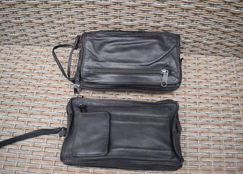 Saszetki Skórzane Dwie Sztuki * 12x20 * Okazja * Olsztyn * Wysyłka