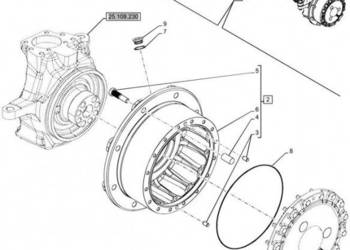 New Holland T6070 Piasta 47968638