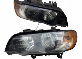 Lampy przednie reflektory xenon komplet lewy prawy BMW X5 E53 EU