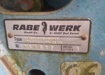 Pług Rabe Werk 7 skibowy