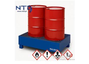 Wanna wychwytowa, ociekowa na dwie beczki 220l- lakierowana proszkowo Wanna wychwytowa, ociekowa na dwie beczki 220l- lakierowana proszkowo