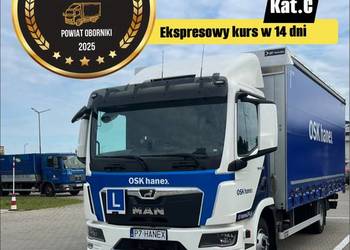 EKSPRESOWY KURS PRAWA JAZDY KATEGORII C - POZNAŃ