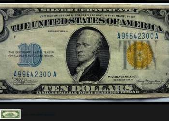 banknot 10 dolarów z 1934 roku
