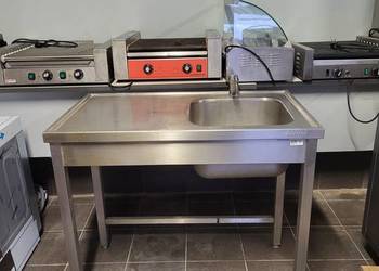 Dora Metal stół zlew DM 3200 gastronomiczny jednokomorowy 100/60/85