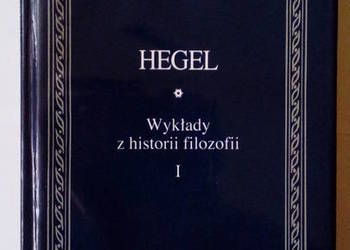 Wykłady z historii filozofii Tom 1