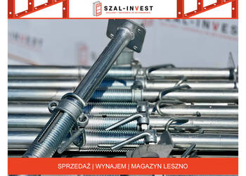 Podpory, Stemple, 3m 3,5m 4m 5m NOWE 15Kn Atest, Strop Szalu